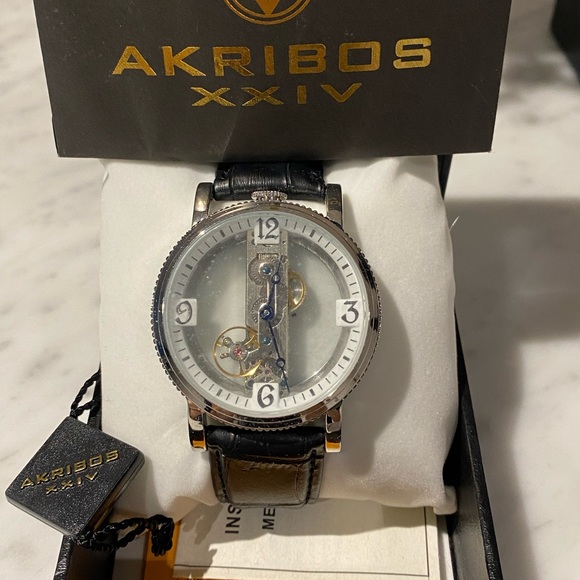 Akribos XXIV Accessories Brand New Akribos Xxiv Viaduct Mens